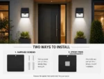 40 LED Solar Security Lights - Set of 2 - Image 5