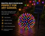 Solar Fairy Lights - 100 Pink LEDs, 12m - Image 6