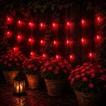 Solar Fairy Lights - 100 Red LEDs, 12m - Image 2