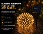 Solar Fairy Lights - 100 Warm White LEDs, 12m - Image 6