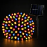 Solar Fairy Lights - 100 Multi-Colour LEDs, 12m