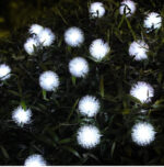 30 Bright White LED Dandelion Solar Fairy Lights - Image 2