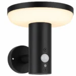 Infiniti Black Solar Wall Light