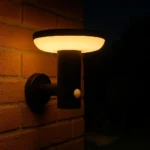 Infiniti Black Solar Wall Light - Image 3