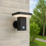 Tabeta Black Solar Wall Light - Image 2