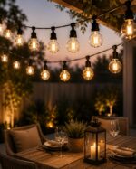 LuminaGlo G40 Warm White Solar Festoon Lights - Image 3