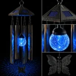 Solar Wind Chime Light - Colour Changing LED - Image 3